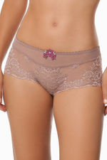 Трусы-шорты Anna с цветочным кружевом (Размер: 46) (Цвет: бирюзовый)