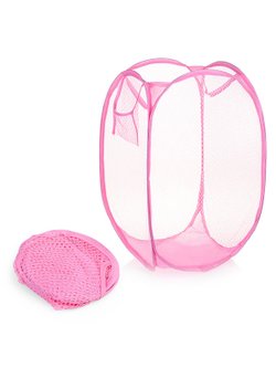 Корзина для игрушек розовая (10056-1)