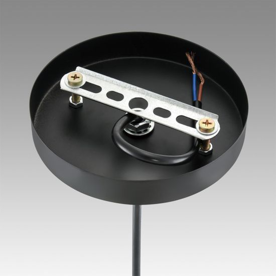 8052/1A SUSPENTIONI LN25 315 черный/черный, золото металл/металл Подвесной светильник E27 1*60W 220V LEONELA