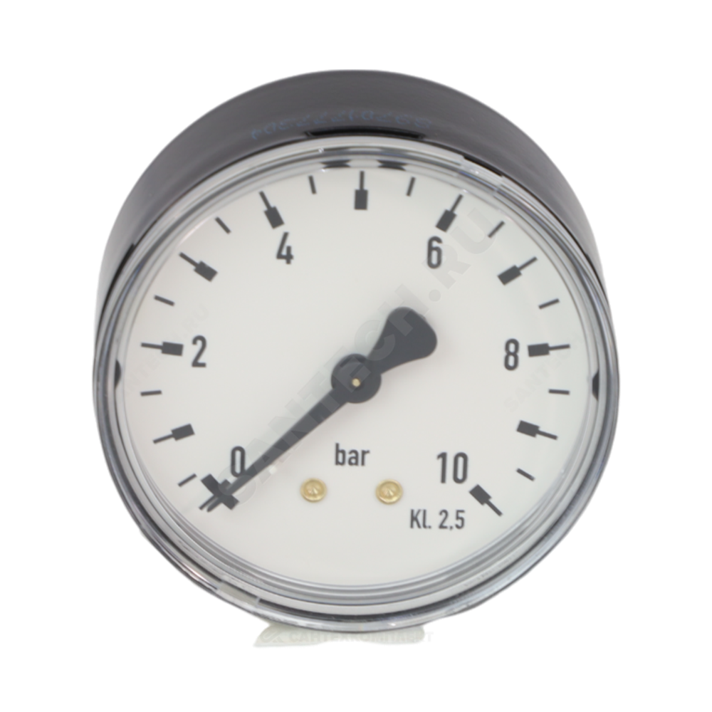 Манометр M07M осевой Дк63мм 0-10 бар кл.2,5 G1/4" Honeywell-Braukmann M07M-A10