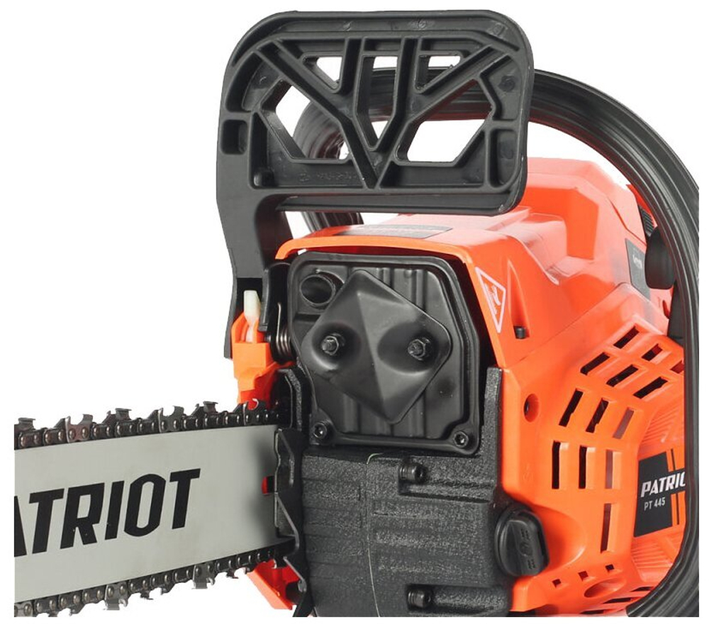 Бензиновая пила PATRIOT PT 445, 2.9 л.с, шина 40см, легкий пуск