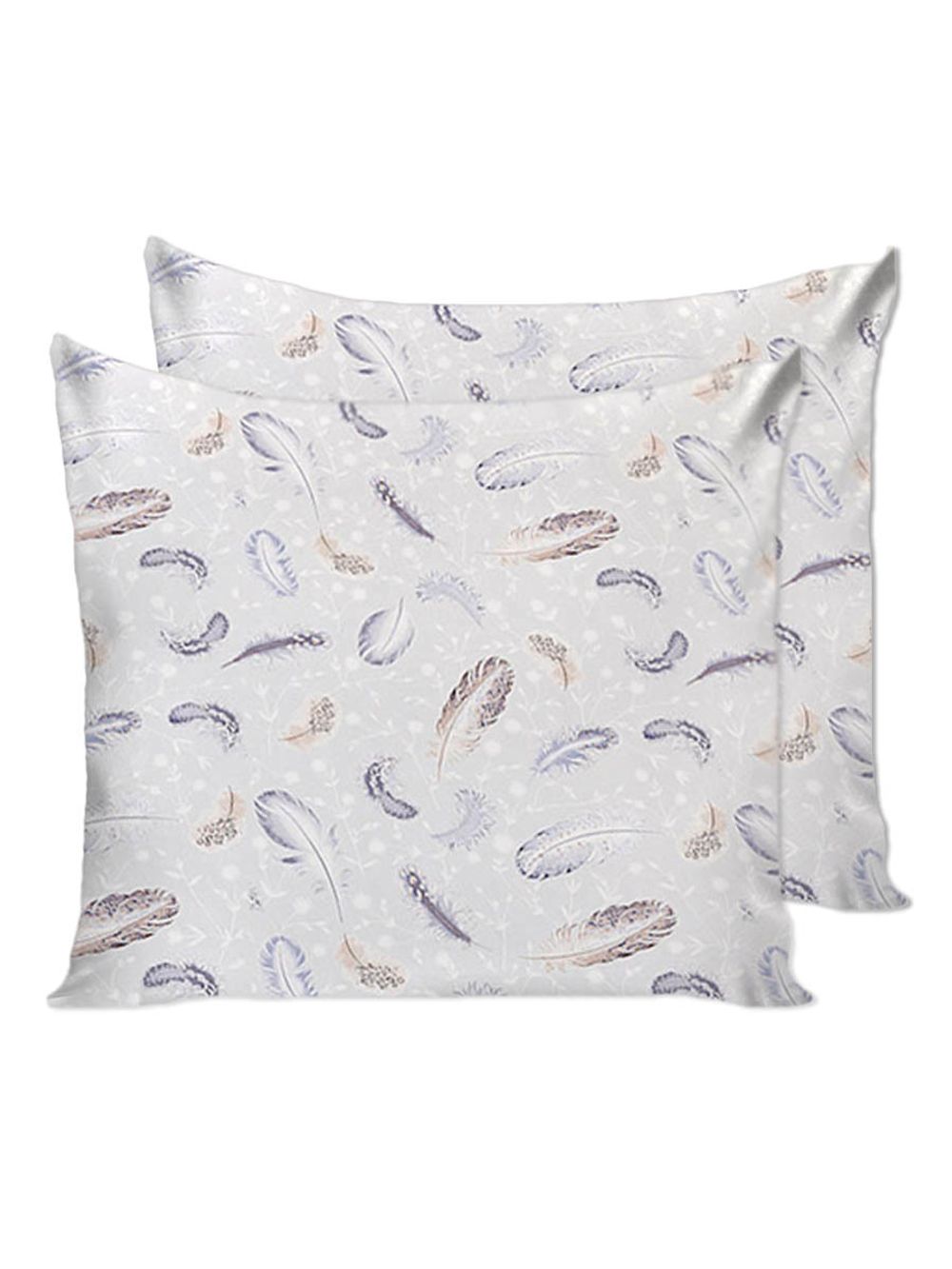 Наволочка комплект 2шт Сказка "Перышко" 70х70 см, перкаль
