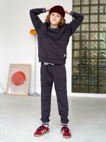 Костюм для мальчика серый, свитшот и брюки