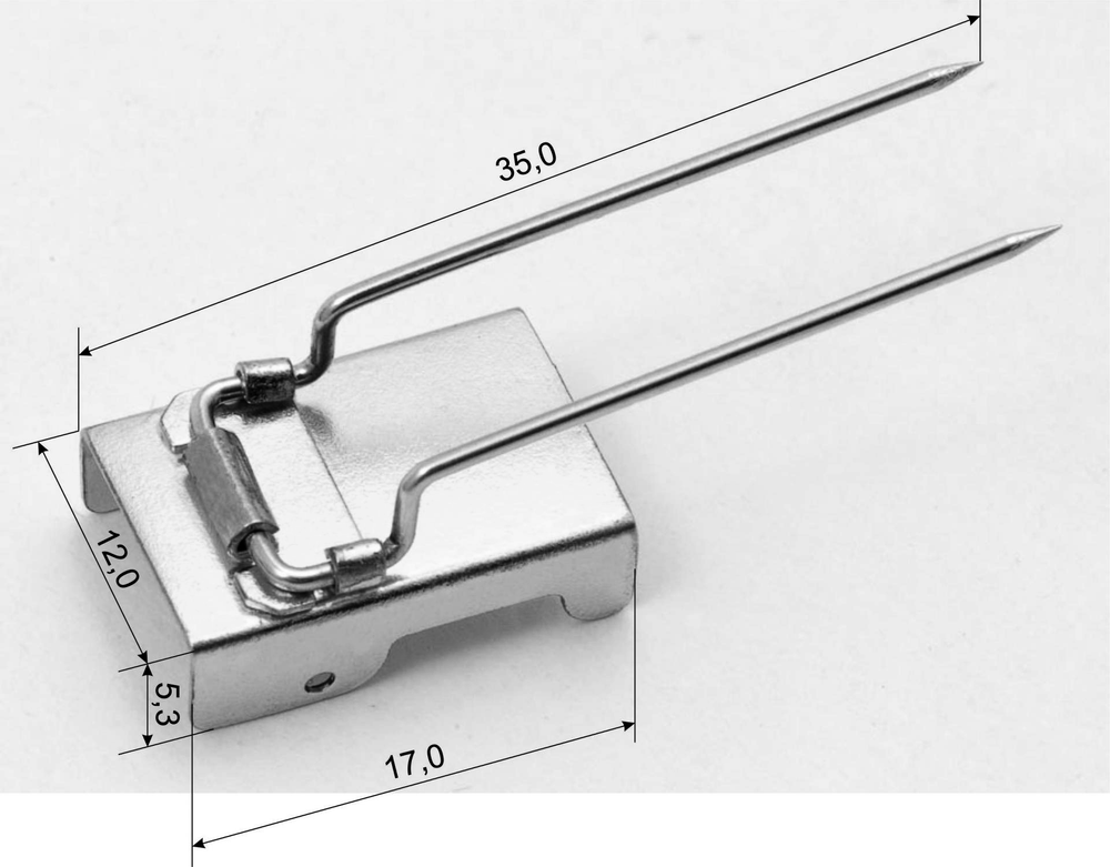 Адаптер для медальных колодок никелированный (при заказе от 500 шт.)