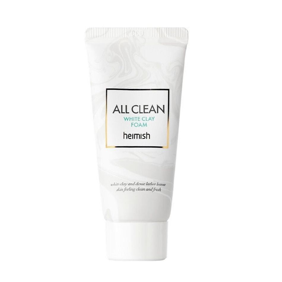 Глиняная пенка для глубокого очищения пор Heimish All Clean White Clay Foam 30мл