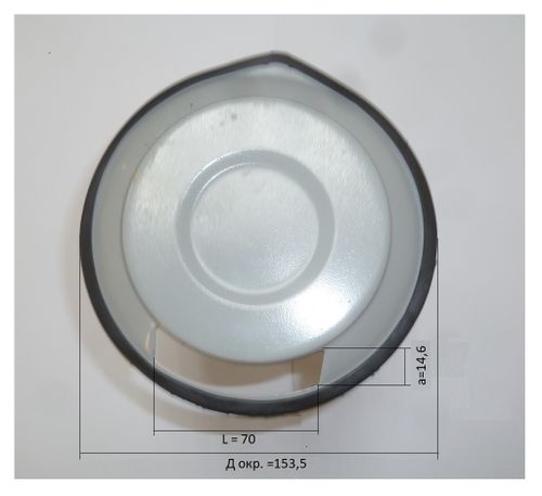 Фильтроэлемент воздушный цилиндрический (110х60х222) TDQ 15 4L(фильтроэлемент"грибок")/Air filter element