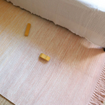 Стираемый коврик Nattiot Kirthy Nude (100 Х 150 см), хлопок, розовый