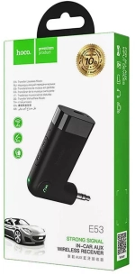 Ресивер Bluetooth 5.0 Hoco E53 Black