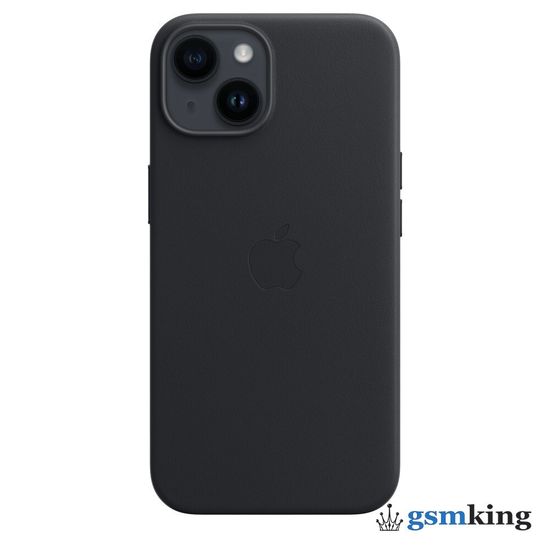 Apple Leather Case with MagSafe iPhone 14 Midnight «Тёмная ночь» MPP43ZM/A