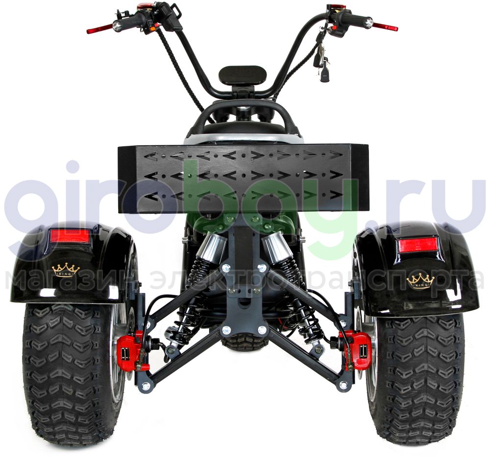 Электроскутер IKINGI M6 PRO TRIKE 6000W - Чёрный фото №8