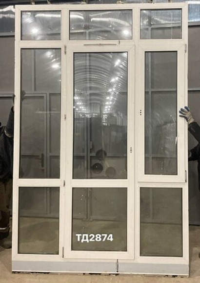 Дверь Пластиковая Б/У 269(в) х 184(ш) (Балконный блок)