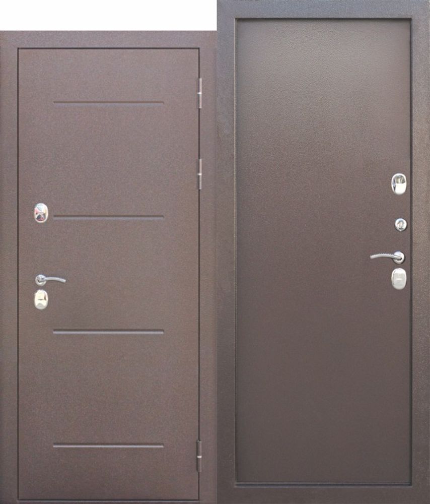 Входная дверь с терморазрывом Хавер термо Сосна Прованс