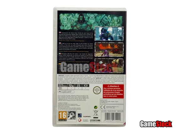 Darksiders II Deathinitive Edition (Nintendo Switch, Русские субтитры, Б/У)