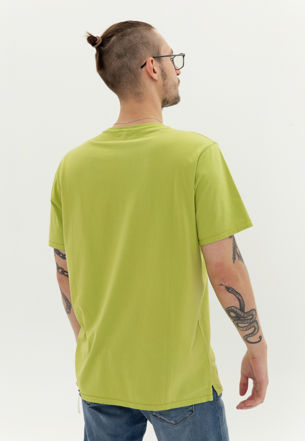 Футболка Bowery NYC "Florida Riders" Vintage Green Glow
