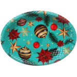 Поднос пластиковый «Вечерний вальс» 35,5*26,2*4,3см