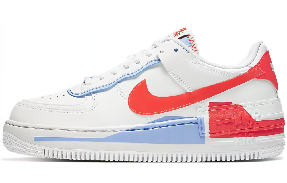 Кроссовки Nike Air Force 1 Shadow Se (Женская размерная сетка)