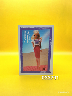 Аксессуар винтажная карточка Барби 90х 033791