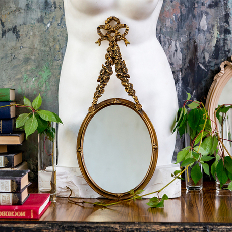 Зеркало настенное Объект мечты Зазеркалье Аморет антик бронза OM-21061703