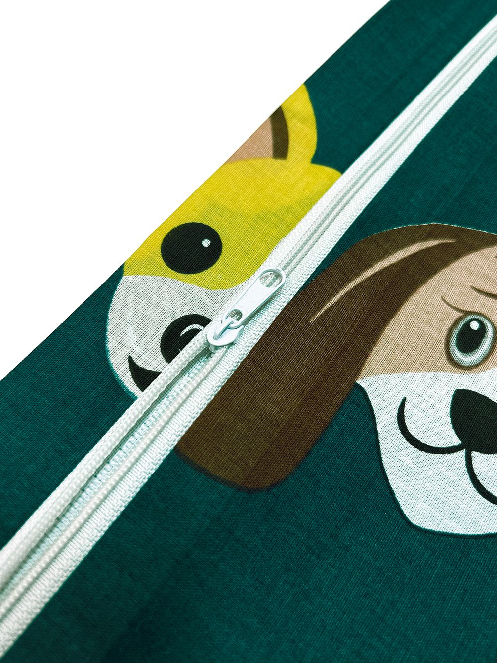 Пододеяльник перкаль Сказка "Dogs /Жизель" 1,5-спальный на молнии 145x215 см