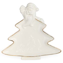 БЛЮДО СЕРВИРОВОЧНОЕ "ЕЛКА" 19*18*2 СМ