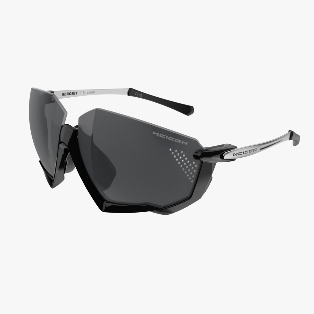 Спортивные очки Scicon Aerojet Titanium Sunglasses Metal Black Multi Mirror Silver + Rain Clear Lenses
