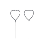 Свечи бенгальские «Сердце» 16 см, 2 шт