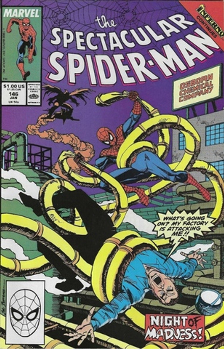 Комикс the Spectacular Spider-Man #146