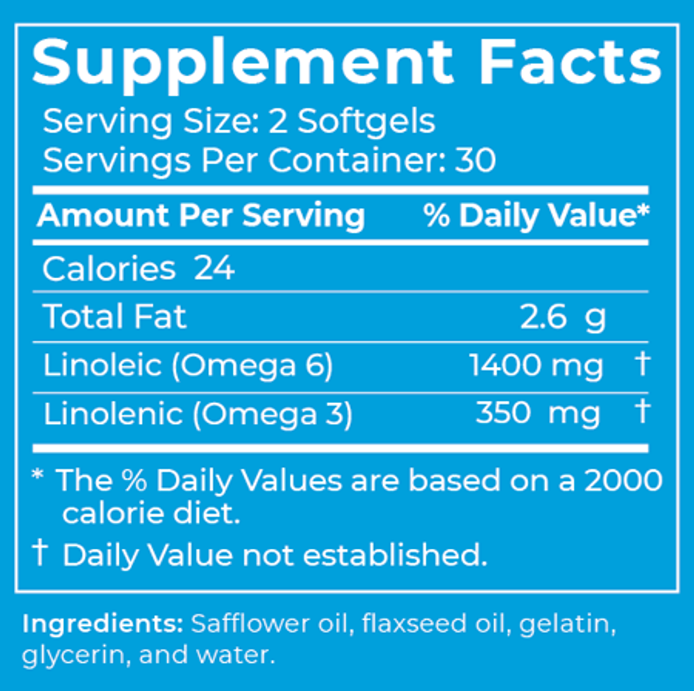 Balance Oil (Omega 6 + 3) 60 softgels BodyBio