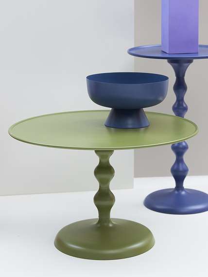 Блюдо на ножке vivlend, D25,5 см, сумерки