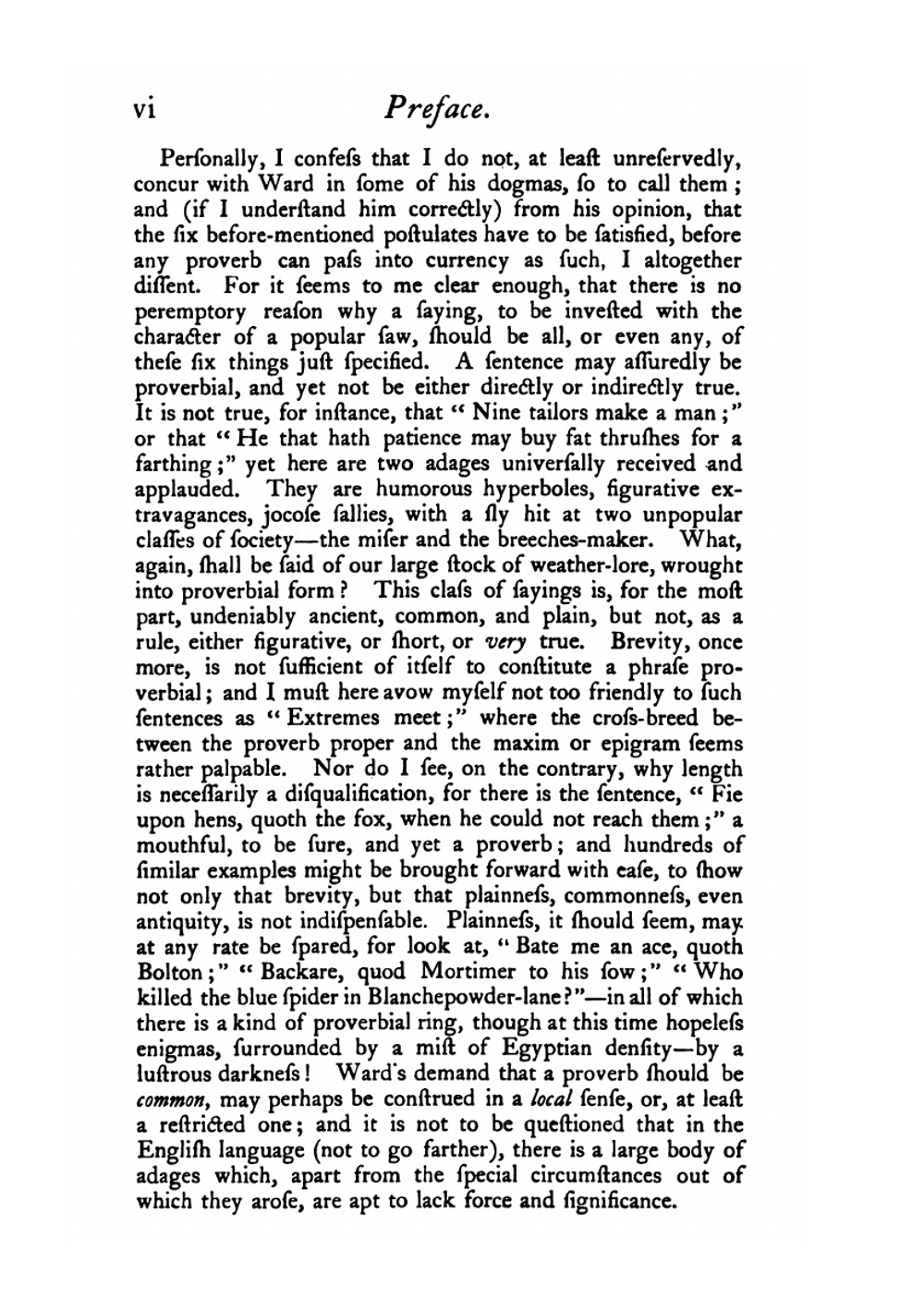 English proverbs and proverbial phrases, collected from the most authentic sources, alphabetically arranged, and annotated | William C. Hazlitt
