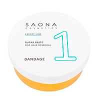 Паста сахарная для шугаринга №1 Бандажная Saona Cosmetics Expert Line Bandage 200г