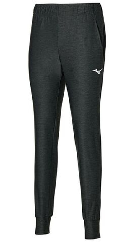 Женские теннисные брюки Mizuno Training Pant - black melange