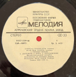 Виниловая пластинка Стефан Граппелли, Жан-Люк Понти (Мелодия) LP