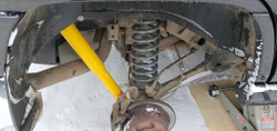 Амортизатор усиленный РИФ задний Jeep Grand Cherokee ZJ лифт 0-30 мм