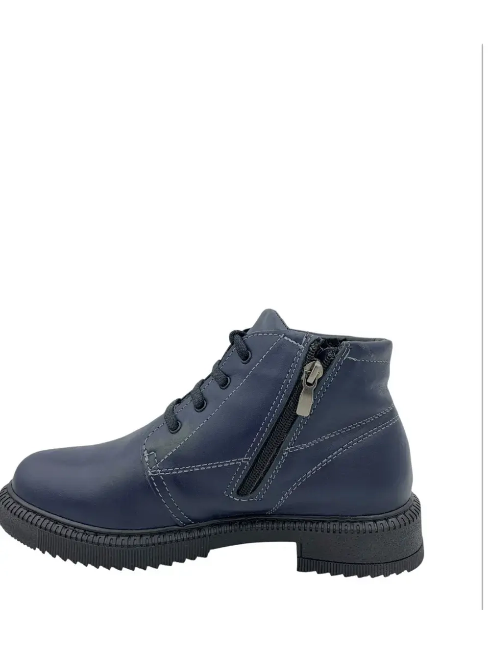 Ботинки из натуральной кожи и меха