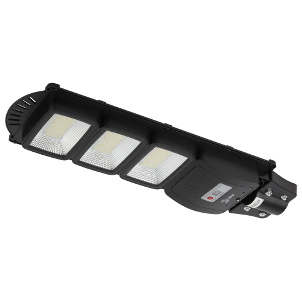 Консольный светильник ЭРА ERAKSS60-01 светодиодный уличный 60 Вт 1000 Лм SMD на солнечной батарее с датчиком движения