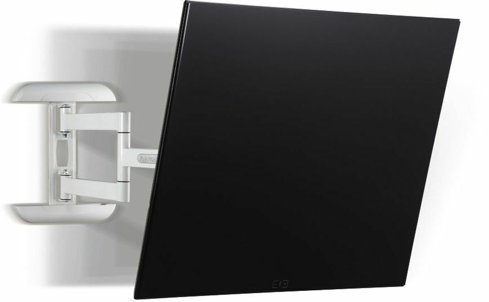 Кронштейн для телевизора Hama (00118675) белый 32"-65" макс.35кг настенный поворот и наклон