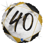 Шар Круг Цифра 40