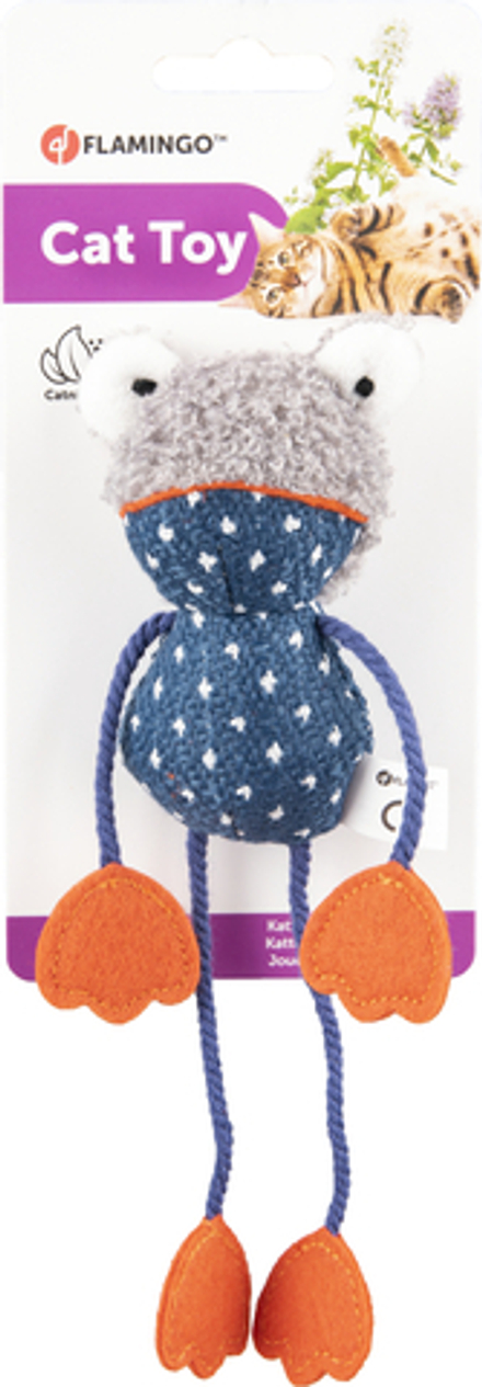 FLAMINGO Игрушка FLOERA для кошек, текстиль