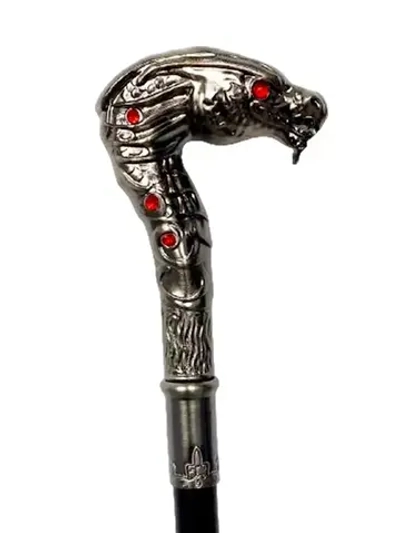 Трость дракон красный глаз
