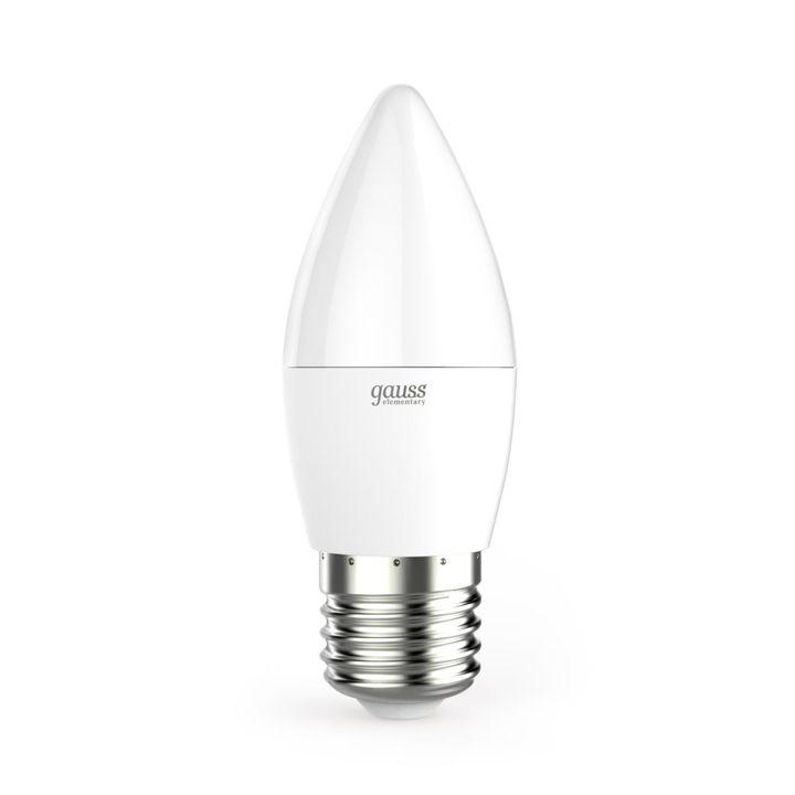 Лампа светодиодная Gauss E27 10W 4100K матовая 30220