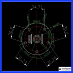 Датчик уровня топлива/Указатель воды для лодки KUS, 10-190 Ом, 1300 мм