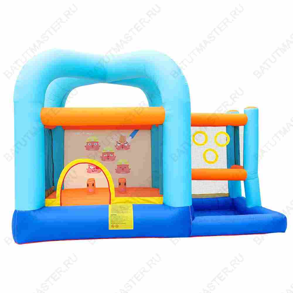 Батут для дачи "Интересное приключение" 3,6*2,3*2,5 м