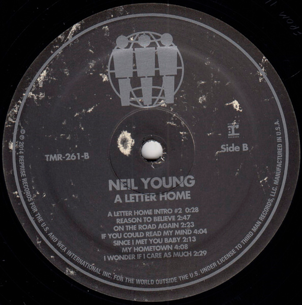 Neil Young / A Letter Home (Clear Vinyl)(2LP+CD+DVD+7x6" Vinyl Single)