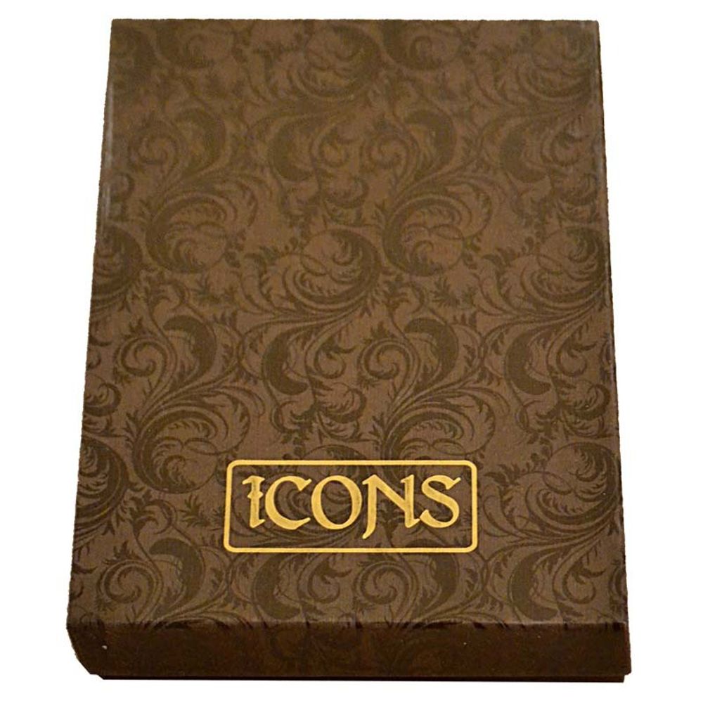 Страстная Божья Матерь. Икона в серебряном окладе. Италия.