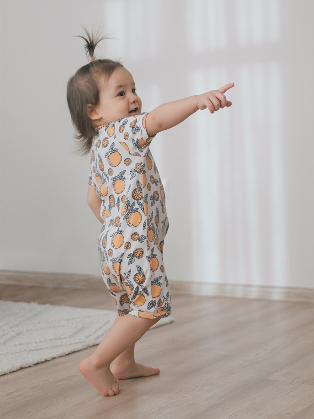 Песочник Mjölk Sleep and Play Мандарины