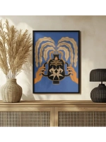 Постер интерьерный 30х40 см без рамки