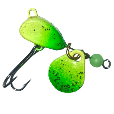 Тейл-спиннер 35мм 8г Ручная работа Цвет Ассорти