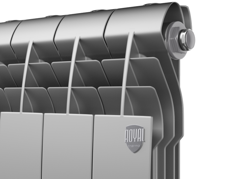 Радиатор алюминиевый Royal Thermo Biliner Alum 500 Silver Satin - 10 секц.