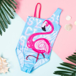 Купальник детский "Фламинго", рост 98-104 (30), голубой (KAFTAN)